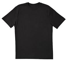 Image of black t-shirt