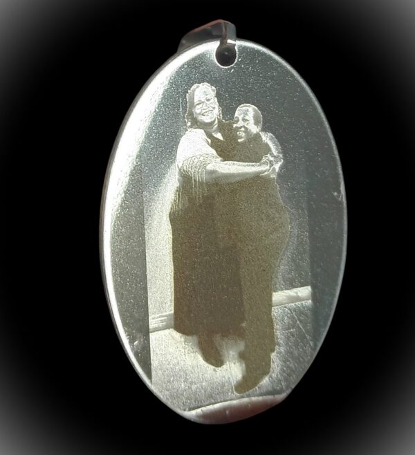 2" Stainless Steel Dog Tag - Image 3